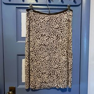 Diane von Furstenberg silk skirt